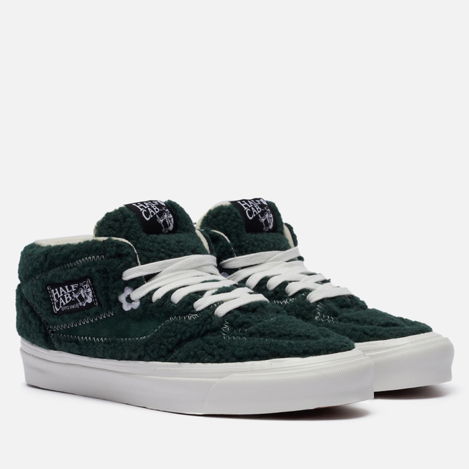 

Кеды мужские Vans x Sandy Liang UA Half Cab 33 DX зеленые 43 EU, x Sandy Liang UA Half Cab 33 DX