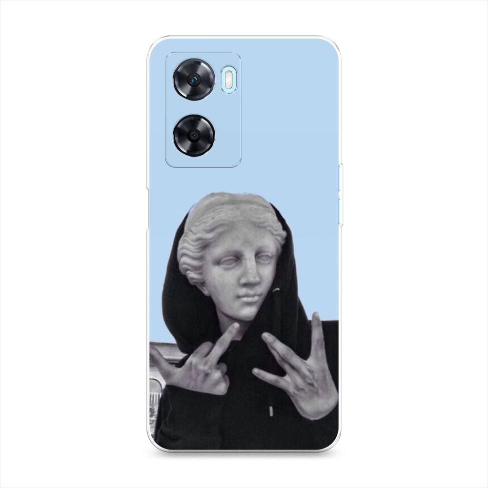 

Чехол Awog на OnePlus Nord N20 SE "SWAG статуя", Голубой, 153450-9