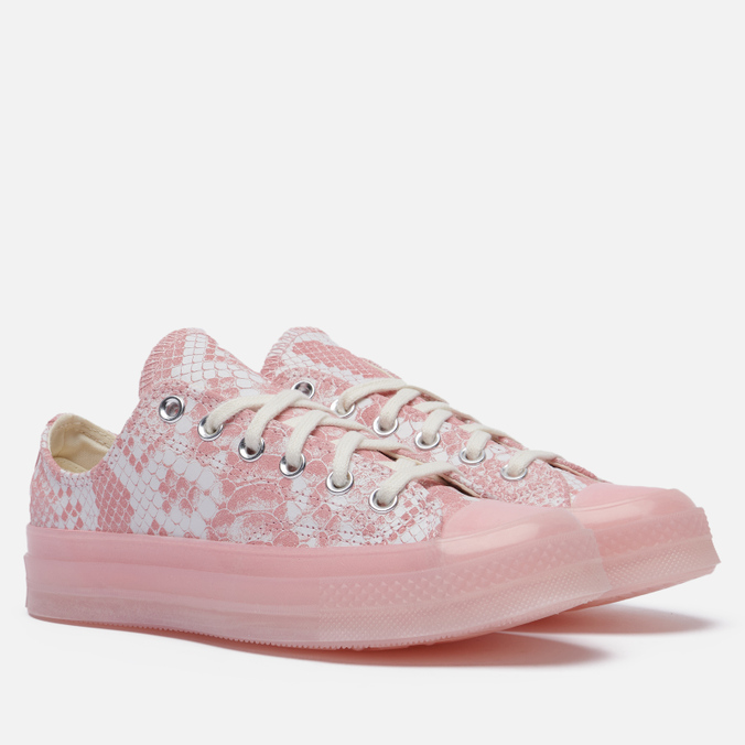 фото Кеды женские converse x tyler the creator golf wang chuck 70 snake розовые 39.5 eu