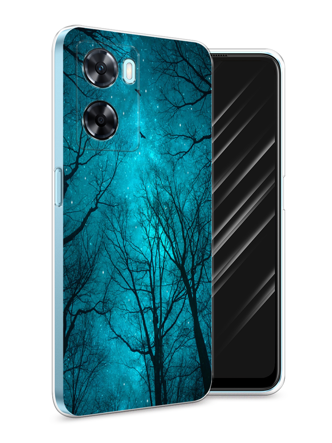 

Чехол Awog на OnePlus Nord N20 SE "Сказочный лес", Черный;голубой, 153450-4