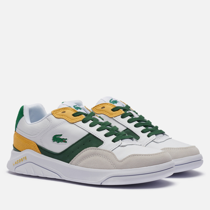 фото Кроссовки мужские lacoste game advance luxe белые 46 eu