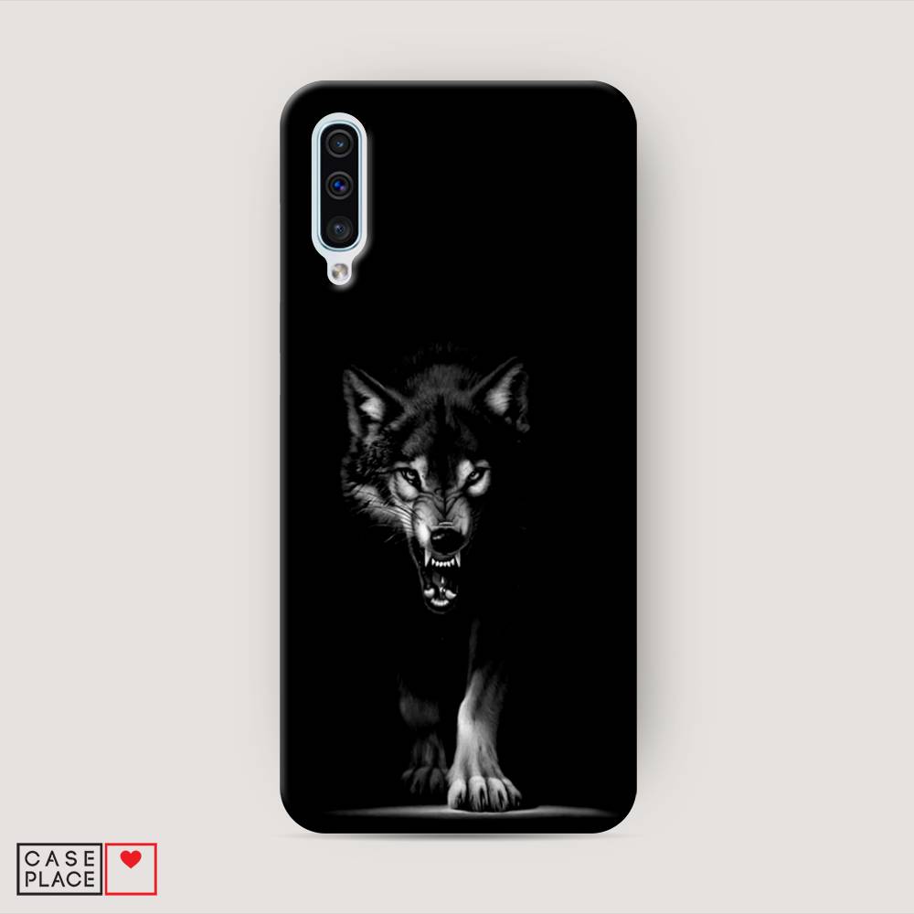 

Пластиковый чехол "Волк выходит из ночи" на Samsung Galaxy A30s, 28820-1