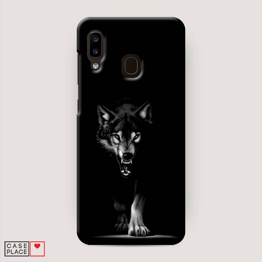 

Пластиковый чехол "Волк выходит из ночи" на Samsung Galaxy A30, 27520-1
