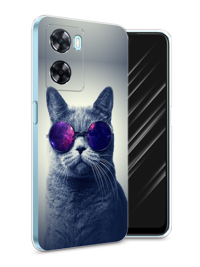 

Чехол Awog на OnePlus Nord N20 SE "Космический кот", Красный, 153450-1