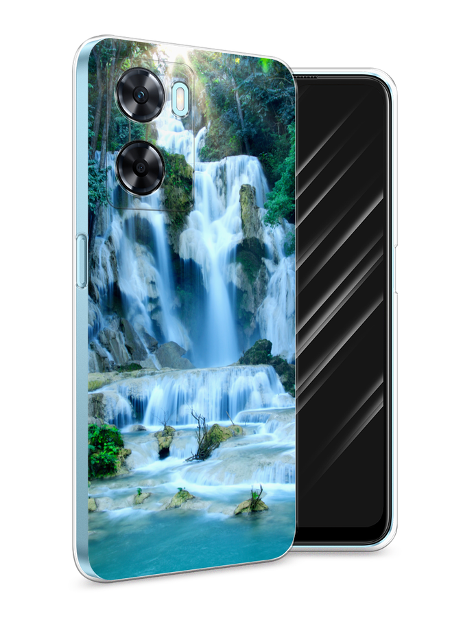 

Чехол Awog на OnePlus Nord N20 SE "Водопад 8", Голубой;зеленый, 153450-4