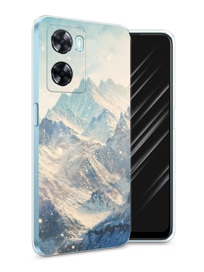 

Чехол Awog на OnePlus Nord N20 SE "Горы 4", Голубой, 153450-4