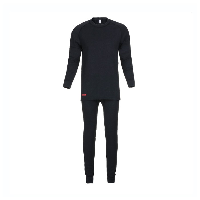 

Термобелье Сomfort Classic, комплект, 2 слоя, размер 56, рост 170-176, Черный, thermal underwear