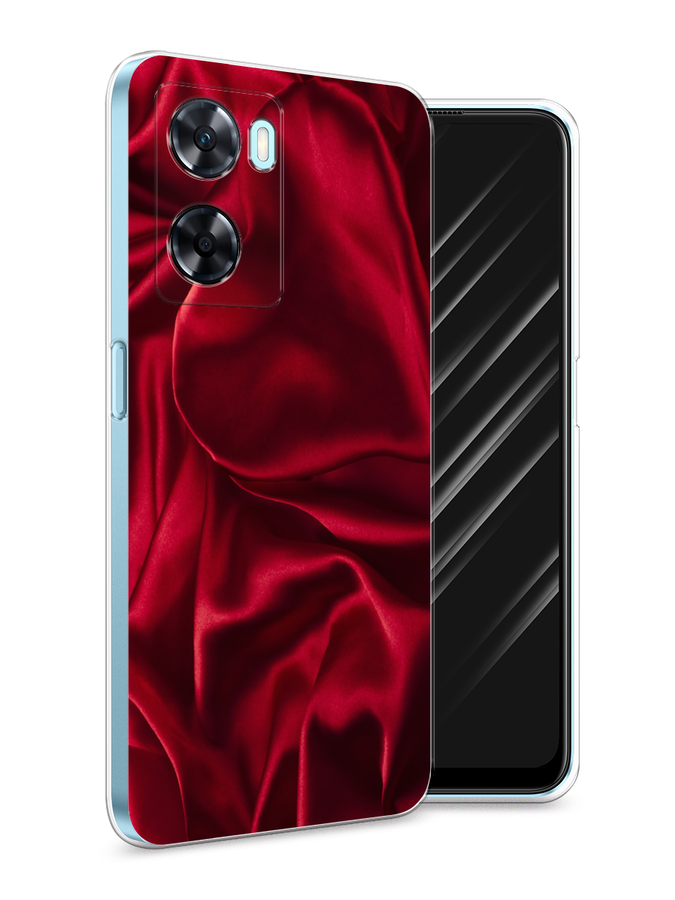 

Чехол Awog на OnePlus Nord N20 SE "Текстура красный шелк", 153450-3