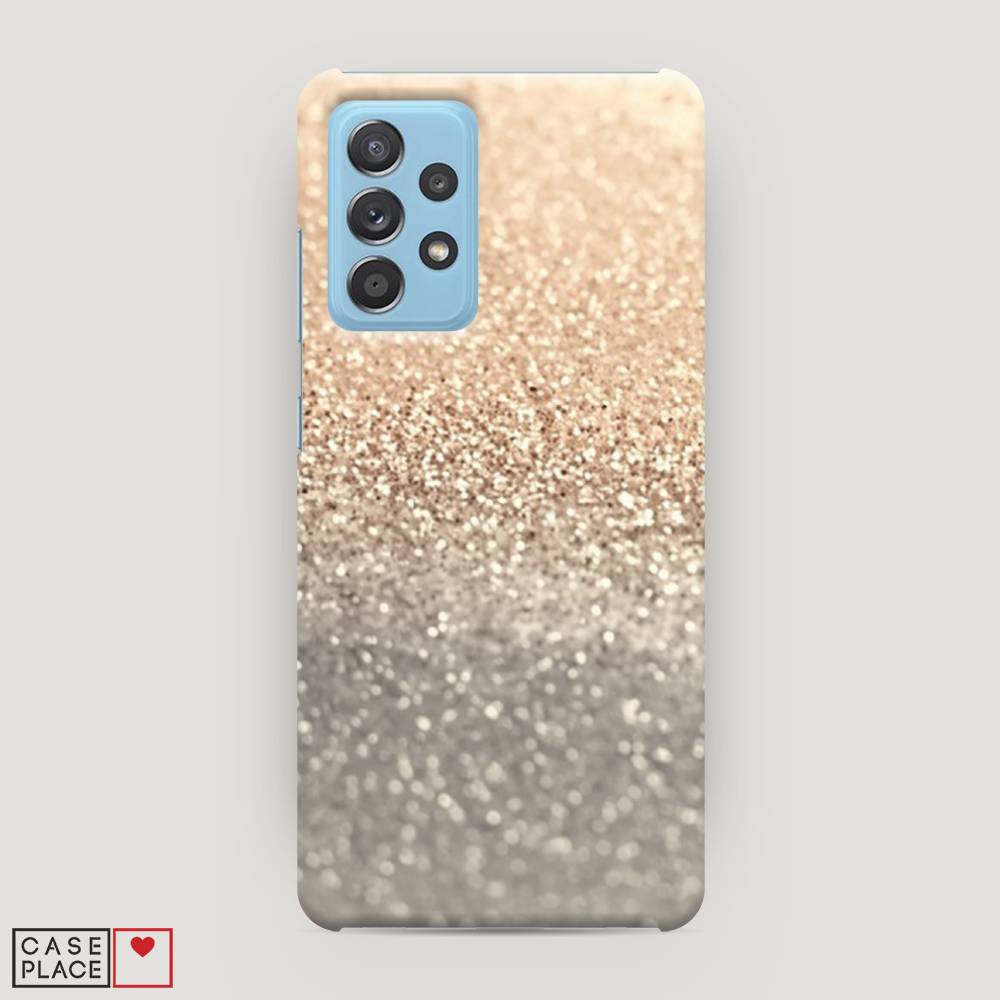 

Пластиковый чехол "Песок золотой рисунок" на Samsung Galaxy A52