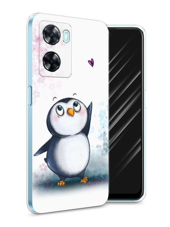

Чехол Awog на OnePlus Nord N20 SE "Пингвин и сердечко", Белый, 153450-1