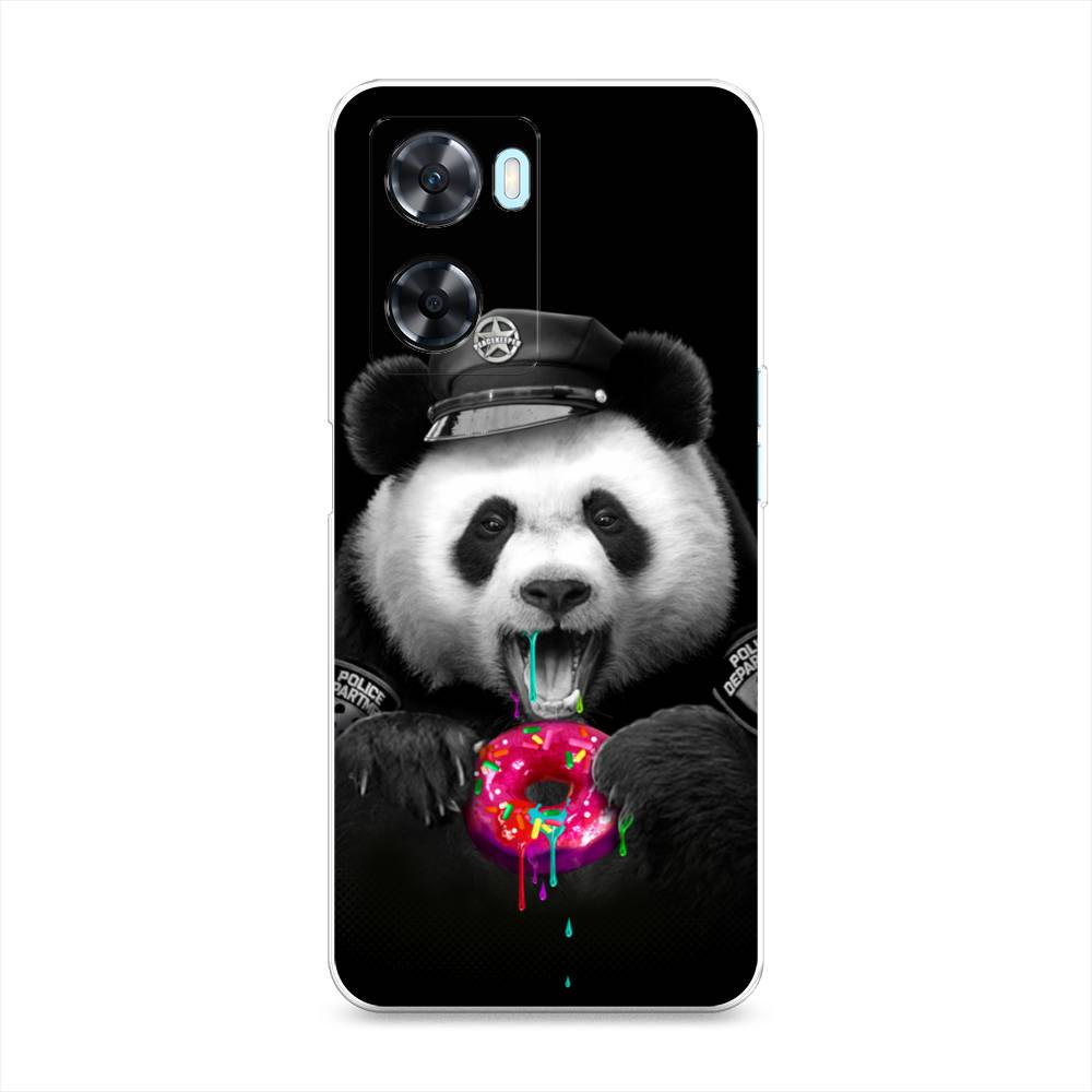 Чехол Awog на OnePlus Nord N20 SE Панда police