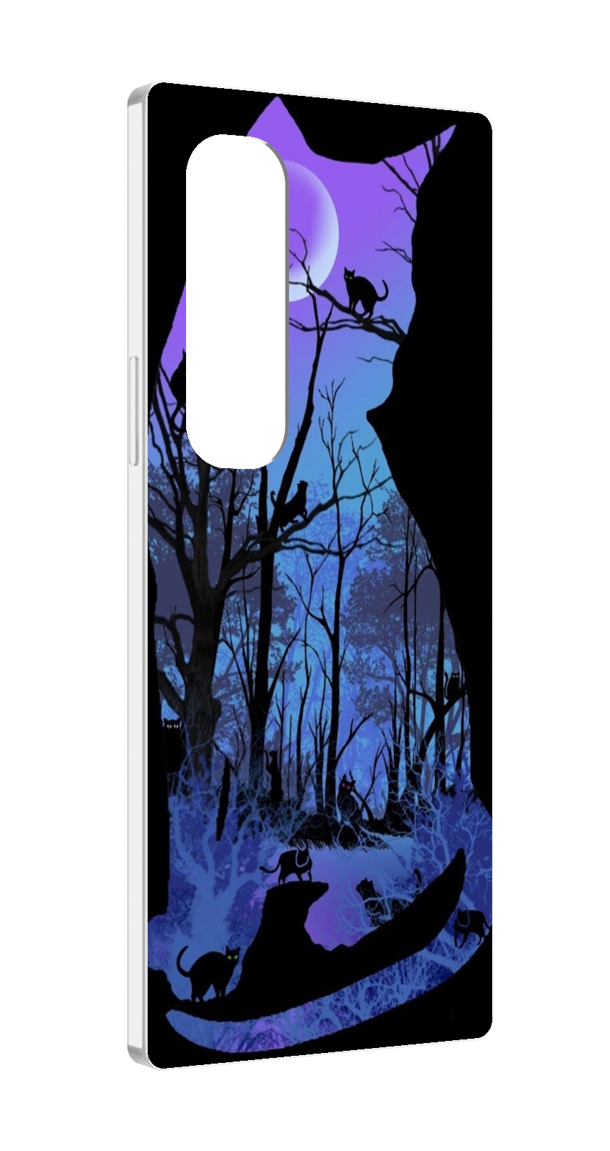 

Чехол MyPads лес внутри кота для Samsung Galaxy Z Fold 4 (SM-F936), Прозрачный, Tocco