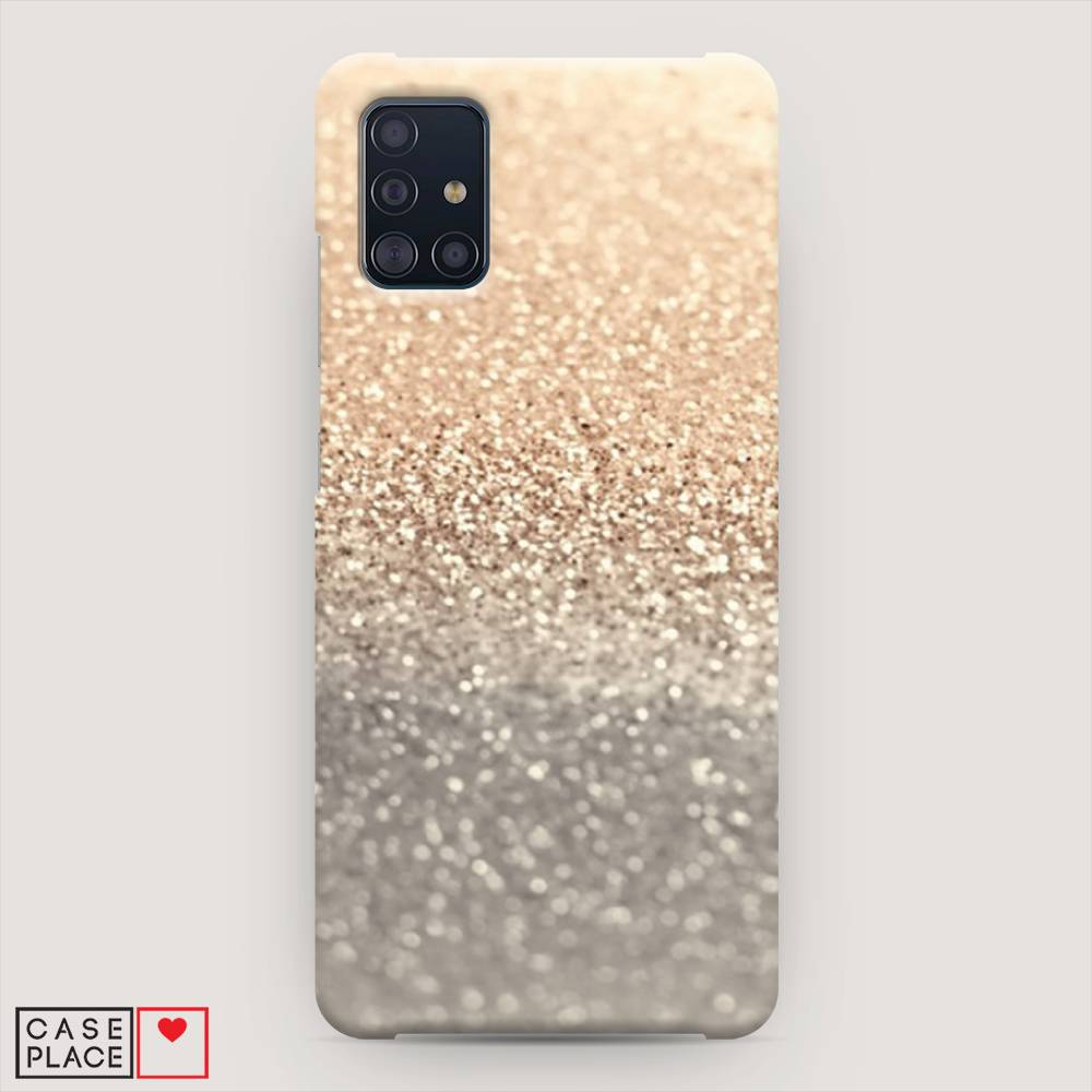 

Пластиковый чехол "Песок золотой рисунок" на Samsung Galaxy A51