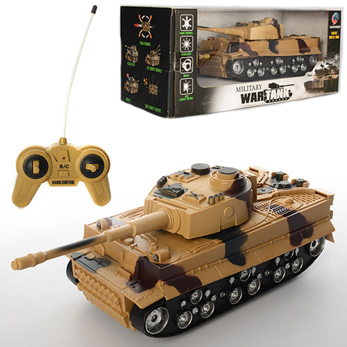 

Радиоуправляемый танк WellyWell с джостиком 1:32 комуфляжный Military_Warmtank_Brown