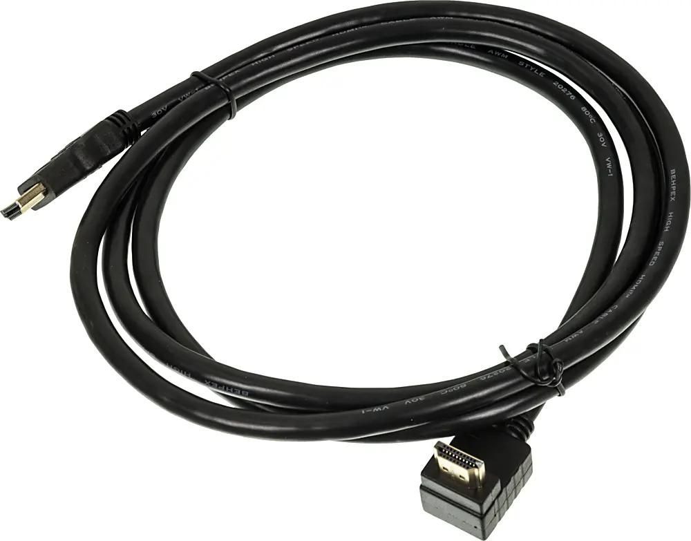 Кабель аудио-видео  HDMI m  Г-образный -  HDMI m ,  ver 1.3,  1.8м