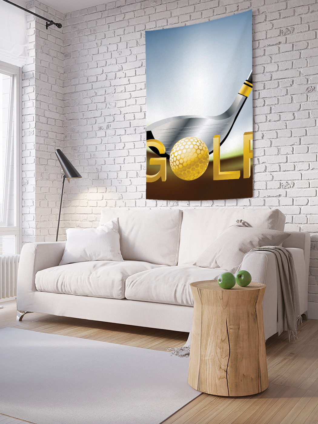 

Вертикальное фотопанно на стену JoyArty Игра в гольф 100x150 см, Игра в гольф