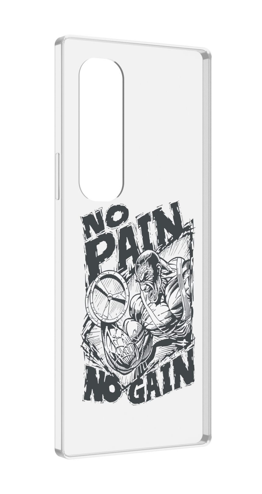 

Чехол MyPads бодибилдинг тяжелая работа для Samsung Galaxy Z Fold 4 (SM-F936), Прозрачный, Tocco