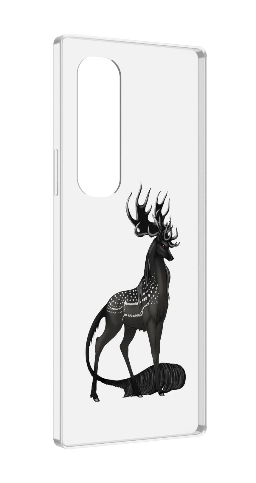 

Чехол MyPads красивый-черный-олень для Samsung Galaxy Z Fold 4 (SM-F936), Прозрачный, Tocco