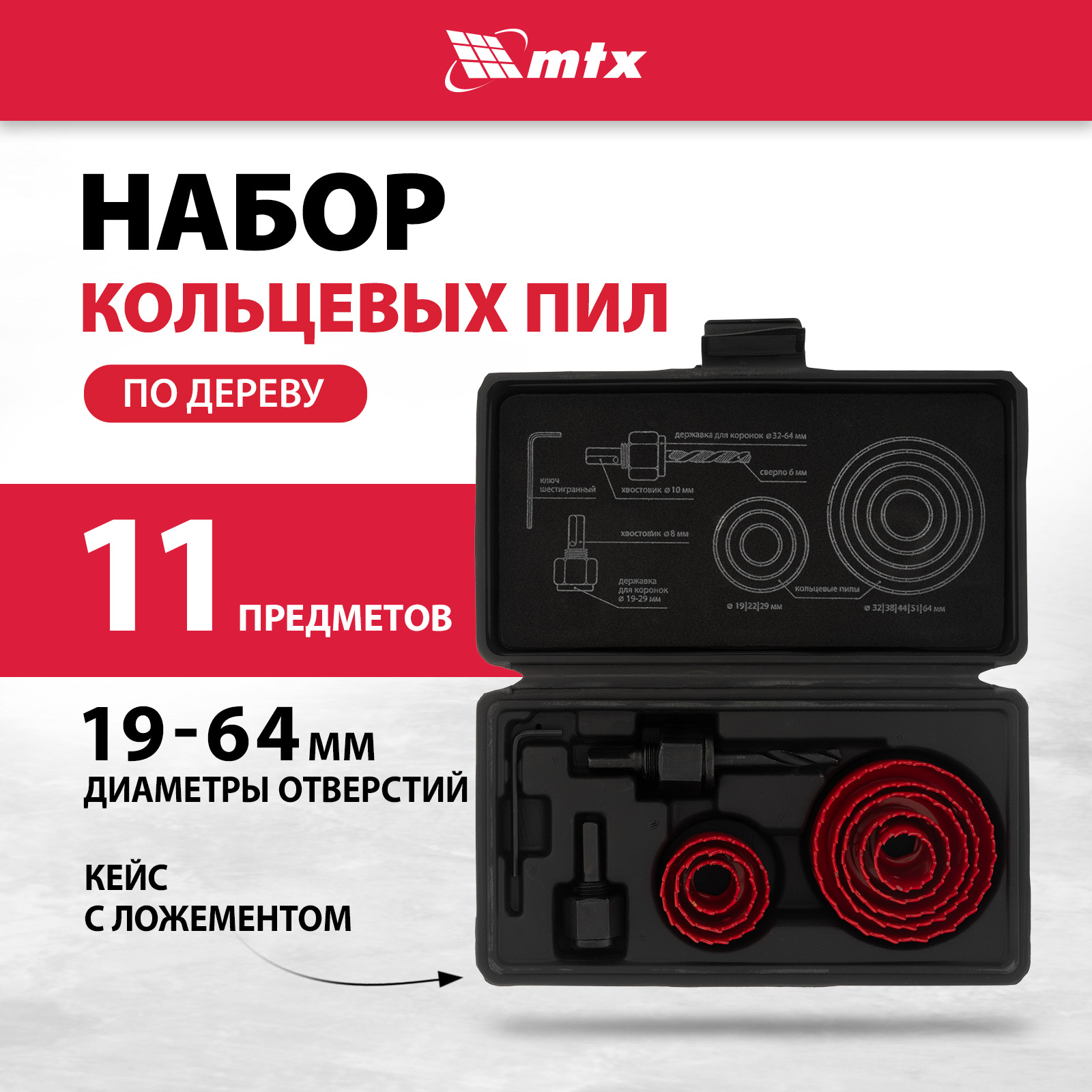 

Кольцевая пила Matrix 70473