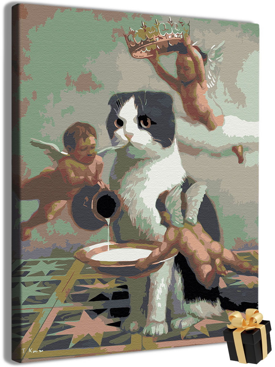 

Картина по номерам Арт-студия Unicorn Котики N-2965 40x50 см, Котики