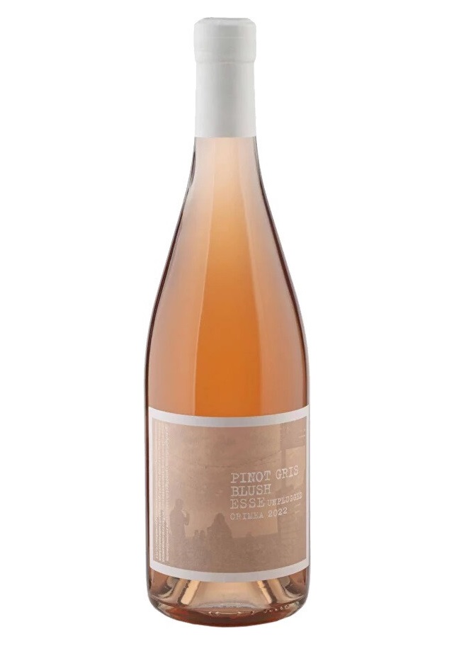 

Вино Сатера Esse Unplugged Pinot Gris Blush Crimea Розовое Сухое 0,75 Л Россия