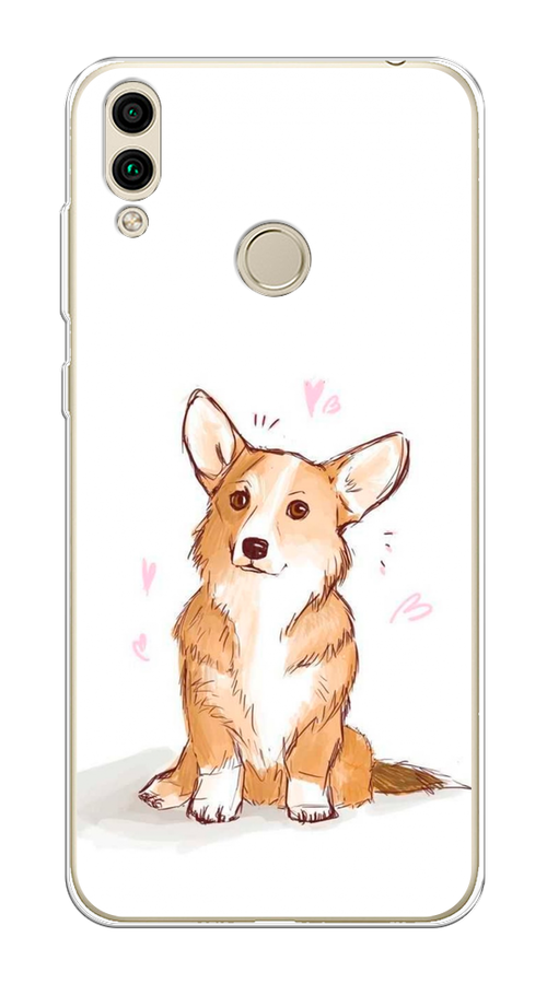 

Чехол Awog на Honor 8C "Корги любовь", Бежевый;белый, 67150-1