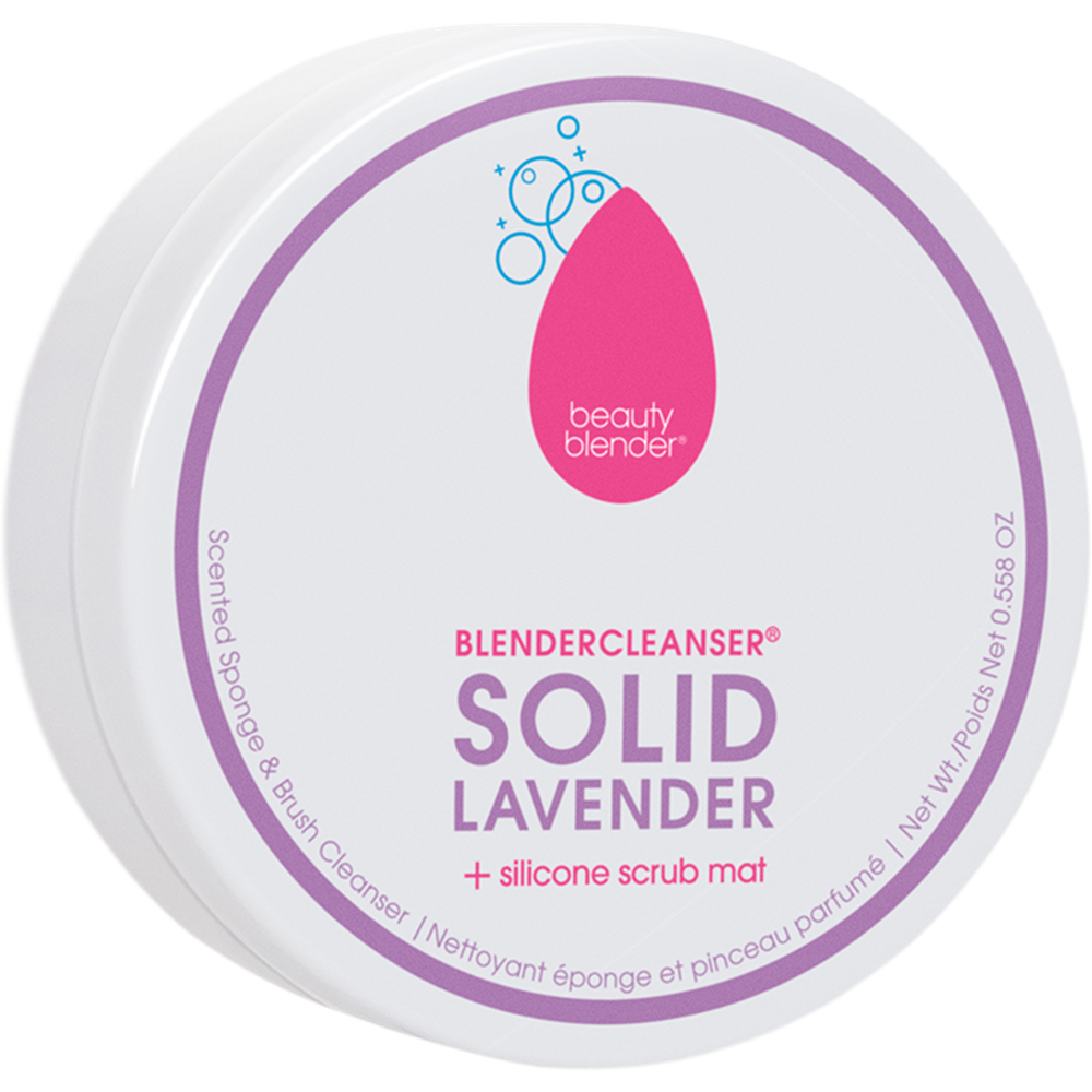 Мыло для очищения спонжей с лавандой beautyblender blendercleanser solid lavender 15 г