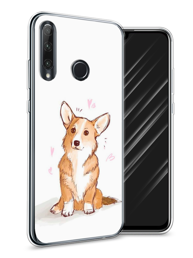 фото Чехол awog "корги любовь" для honor 20 lite 2019