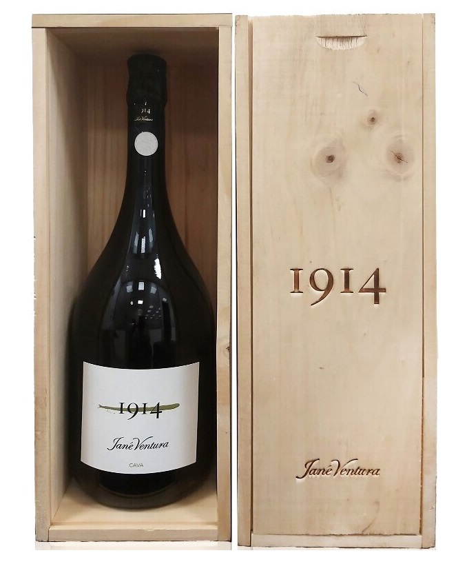 

Игристое Вино Jane Ventura, 1914 Gran Reserva Brut Nature, Cava Do, 2009 1,5 Л