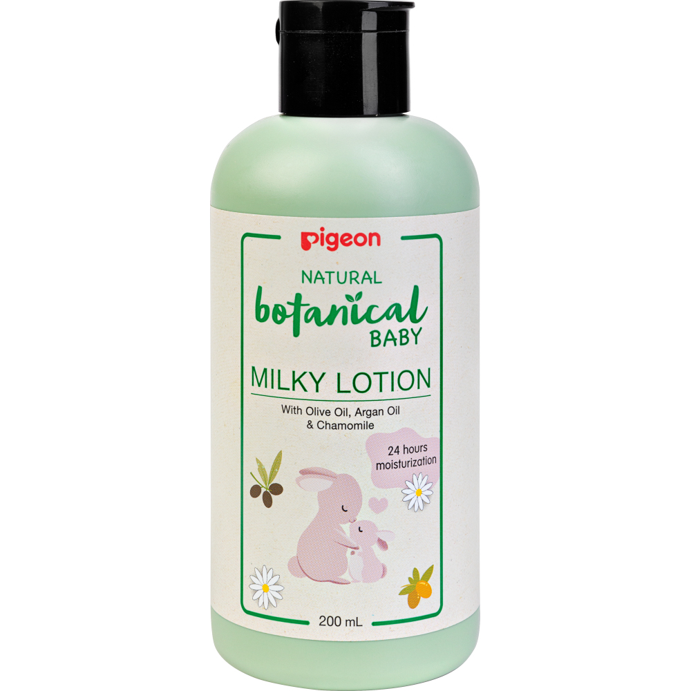 Молочко для тела PIGEON Natural Botanical Baby Milky Lotion 200мл