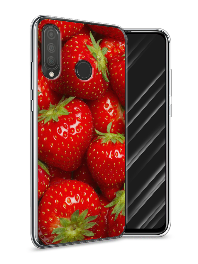 

Чехол Awog на Huawei P30 Lite "Клубника", Красный;зеленый, 67950-10