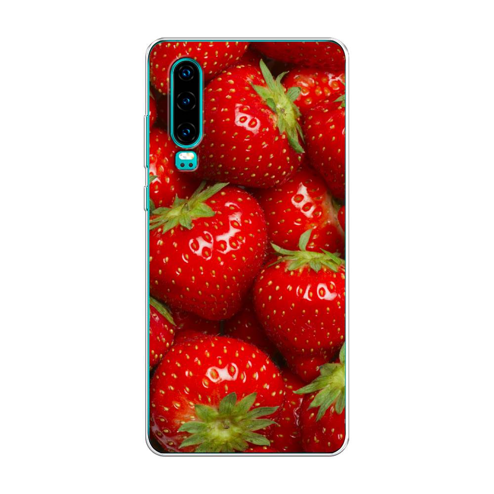 

Чехол Awog на Huawei P30 "Клубника", Красный;зеленый, 68550-10
