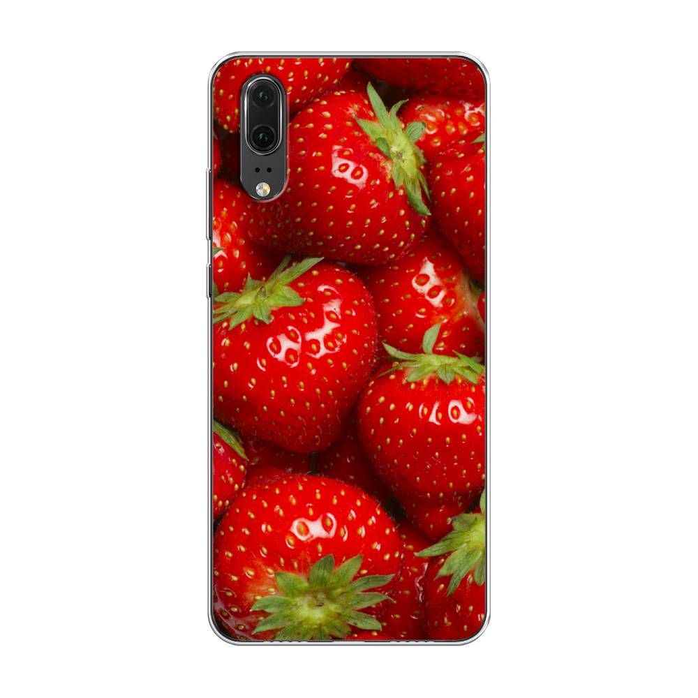 

Чехол Awog на Huawei P20 "Клубника", Красный;зеленый, 64350-10