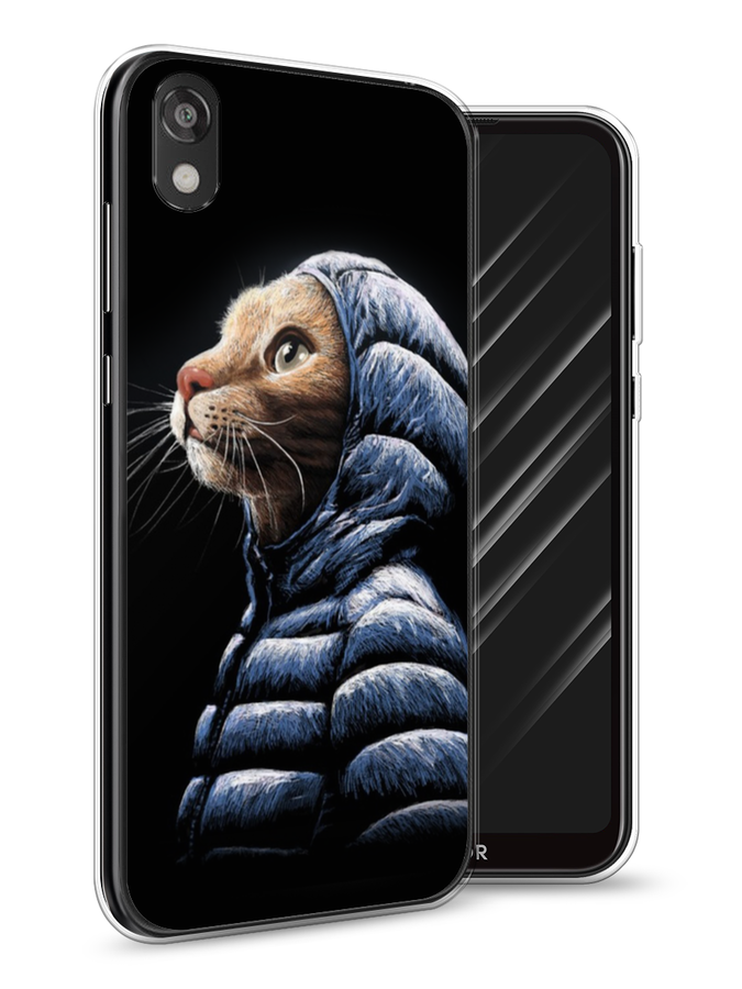 

Чехол Awog на Honor 8S Prime "Кот в капюшоне", Разноцветный, 6103950-2