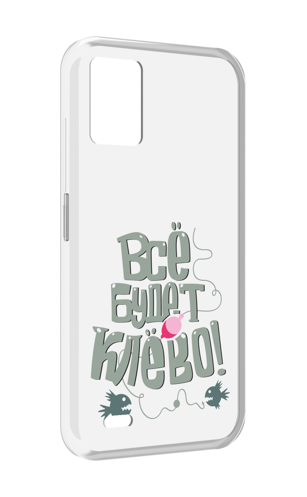 

Чехол MyPads все-будет-клево для UMIDIGI Bison 1, Прозрачный, Tocco