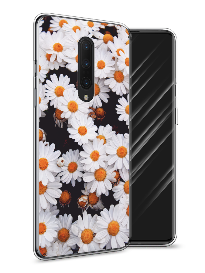 

Чехол Awog на OnePlus 8 / ВанПлас 8 "Ромашковое поле", Белый, 151250-4