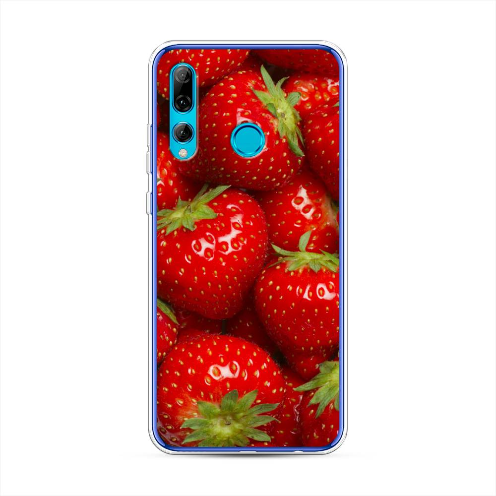 

Чехол Awog на Huawei P Smart Plus 2019 "Клубника", Красный;зеленый, 69250-10