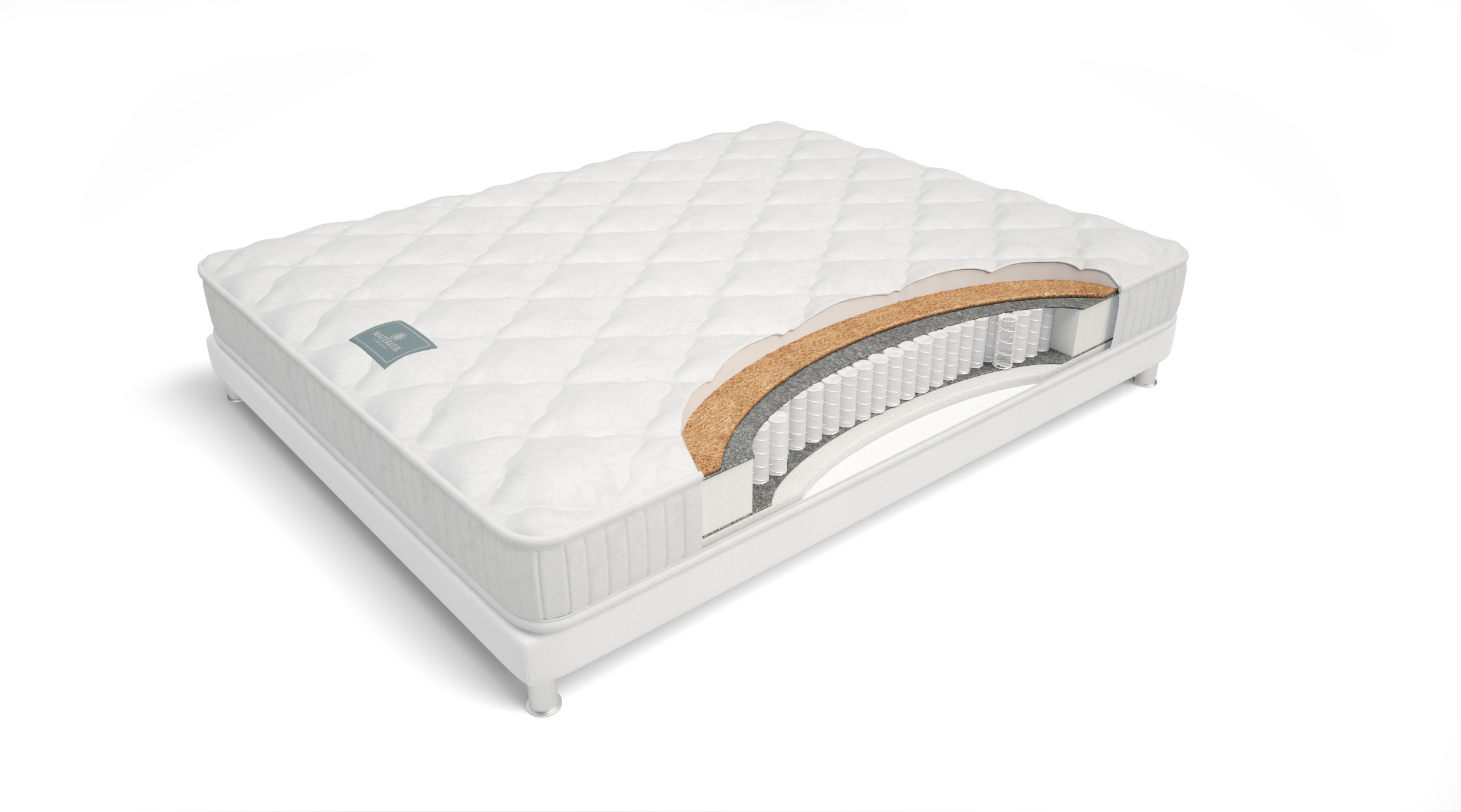 

Матрас Materlux Toskana 80х190, Белый, Toskana