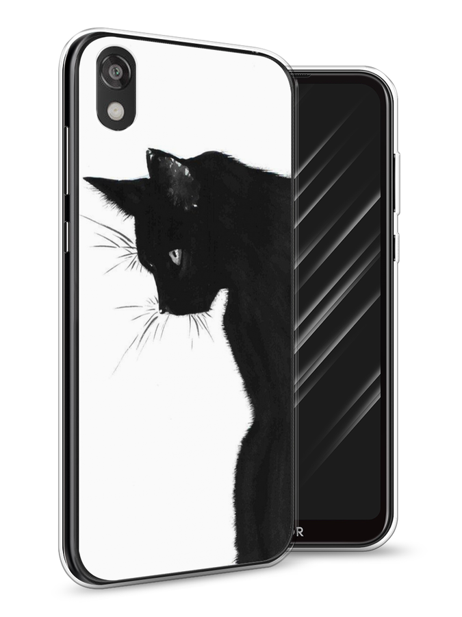

Чехол Awog на Honor 8S Prime "Black cat", Разноцветный, 6103950-1