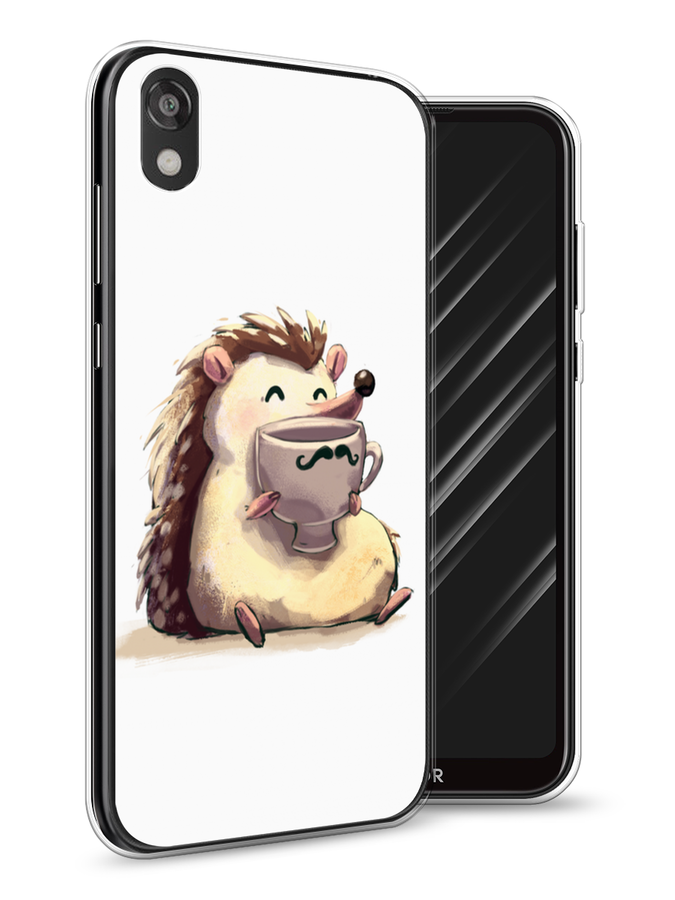 

Чехол Awog на Honor 8S Prime "Еж кофеман", Разноцветный, 6103950-10