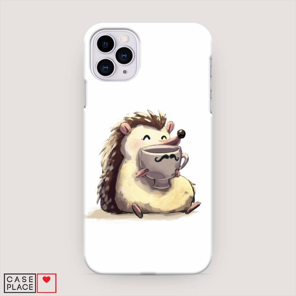 

Пластиковый чехол "Еж кофеман" на Apple iPhone 11 Pro, 12320-7