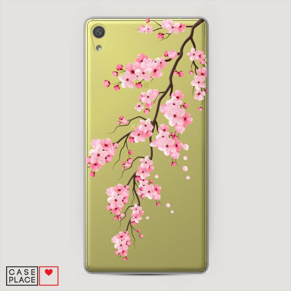 

Пластиковый чехол "Розовая сакура" на Sony Xperia XA Ultra