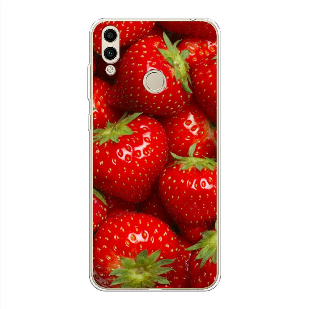 

Чехол Awog на Honor 8C "Клубника", Красный;зеленый, 67150-10