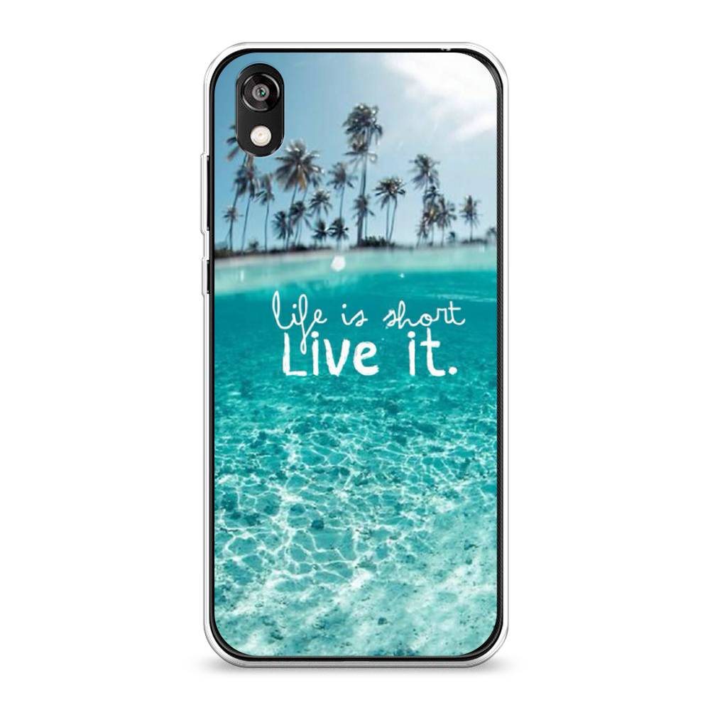 

Чехол Awog на Honor 8S Prime "Live it", Разноцветный, 6103950-7