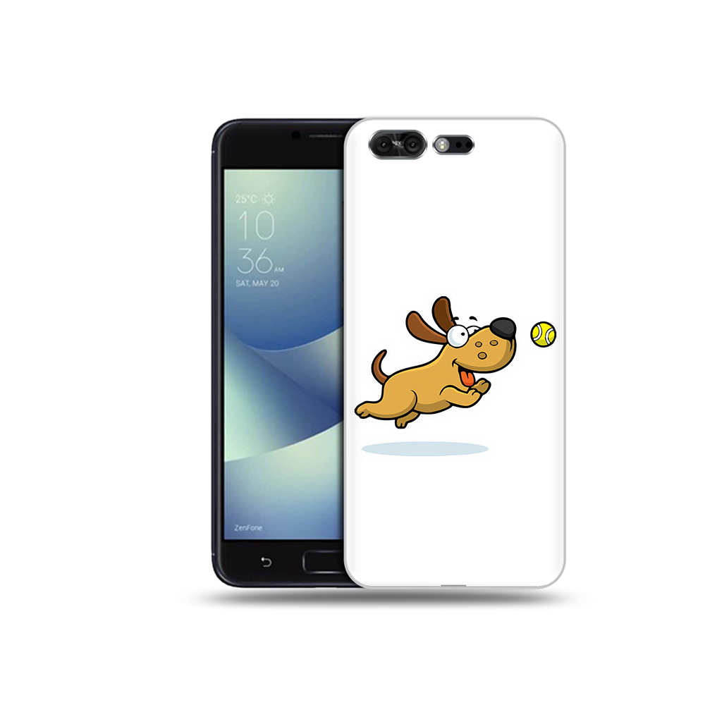 Чехол MyPads Tocco для Asus ZenFone 4 Pro (ZS551KL) пёсик