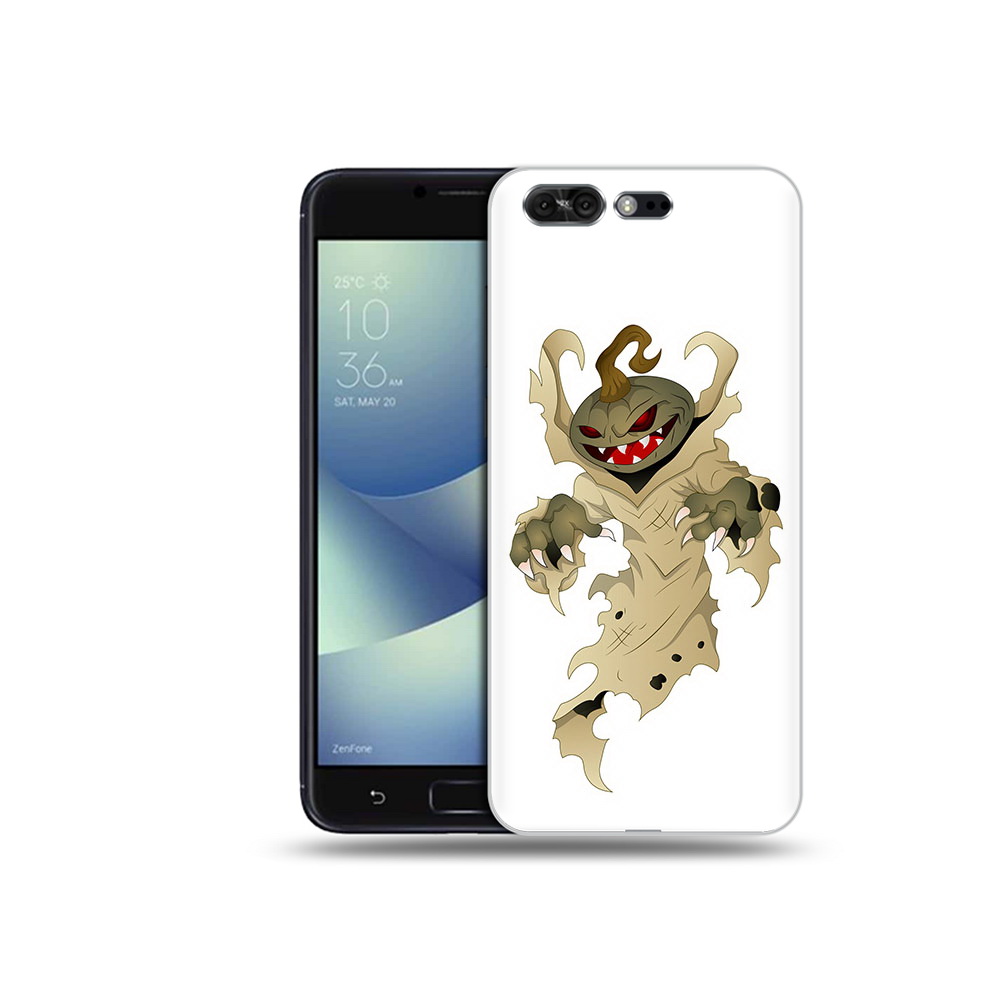 

Чехол MyPads Tocco для Asus ZenFone 4 Pro (ZS551KL) призрак хэллоуина, Прозрачный, Tocco