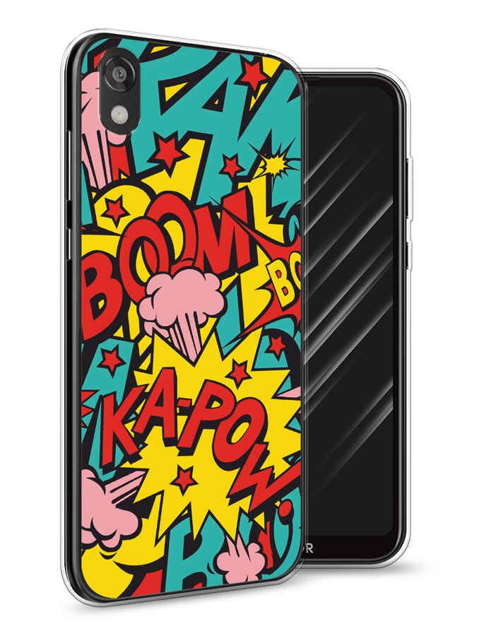 

Чехол Awog на Honor 8S Prime "Постер pop art", Разноцветный, 6103950-9