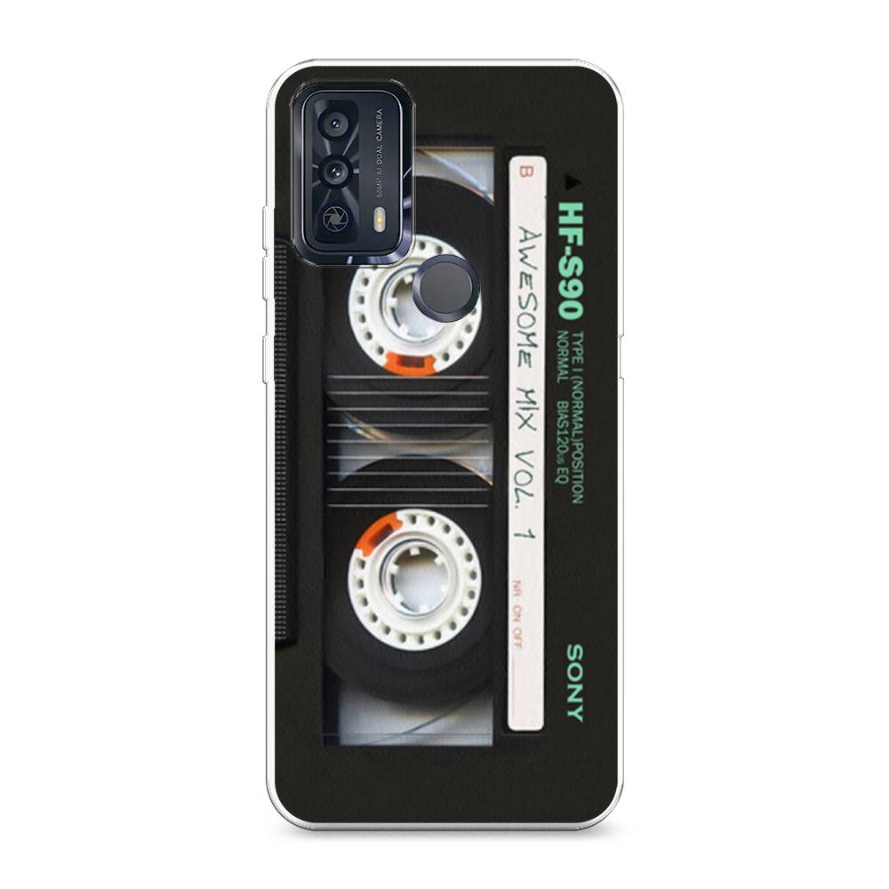 

Силиконовый чехол "Кассета" на TCL 20B, 290750-10