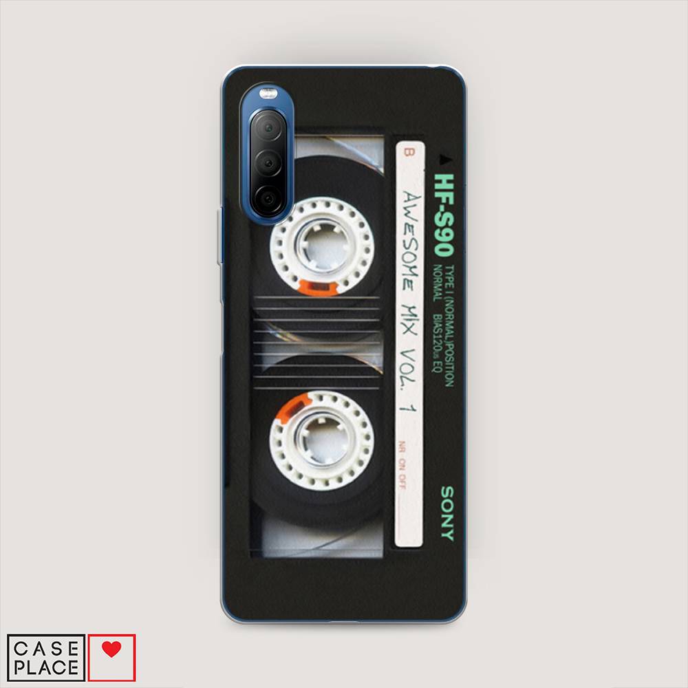 

Силиконовый чехол "Кассета" на Sony Xperia 10 II, 54650-10