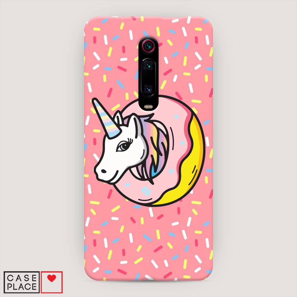 

Пластиковый чехол "Единорог в пончике" на Xiaomi Redmi K20, 35520-1